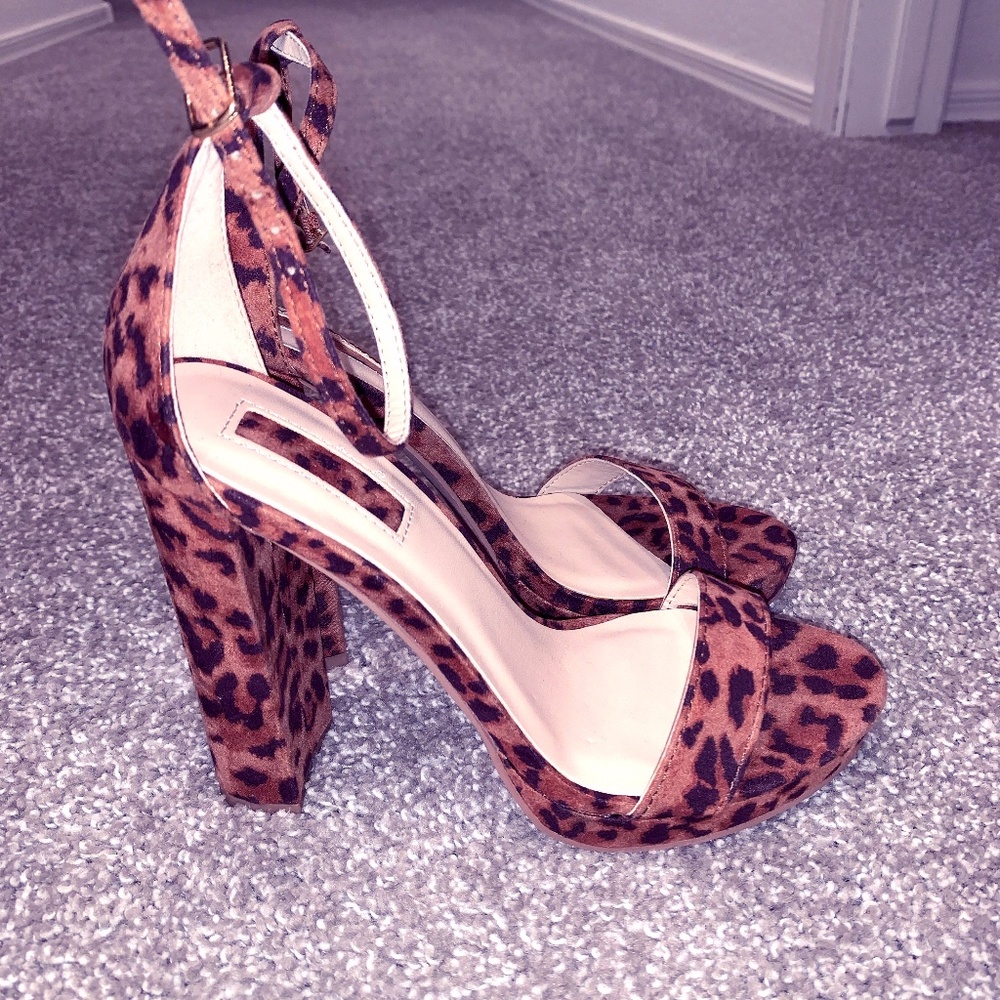 Cheetah heels